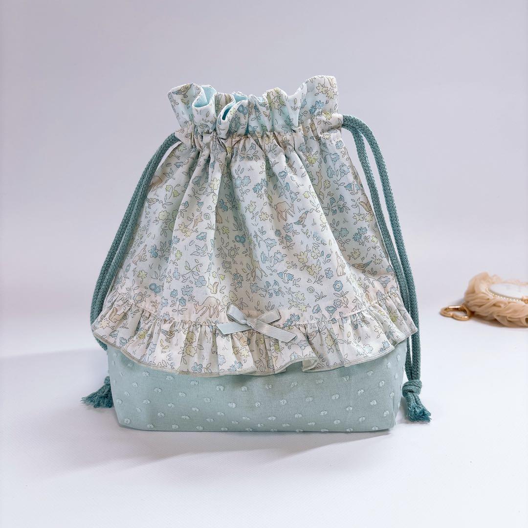 ayamaru様　レッスンバッグ　上履き袋　体操着袋　ハンドメイド　裏地付き