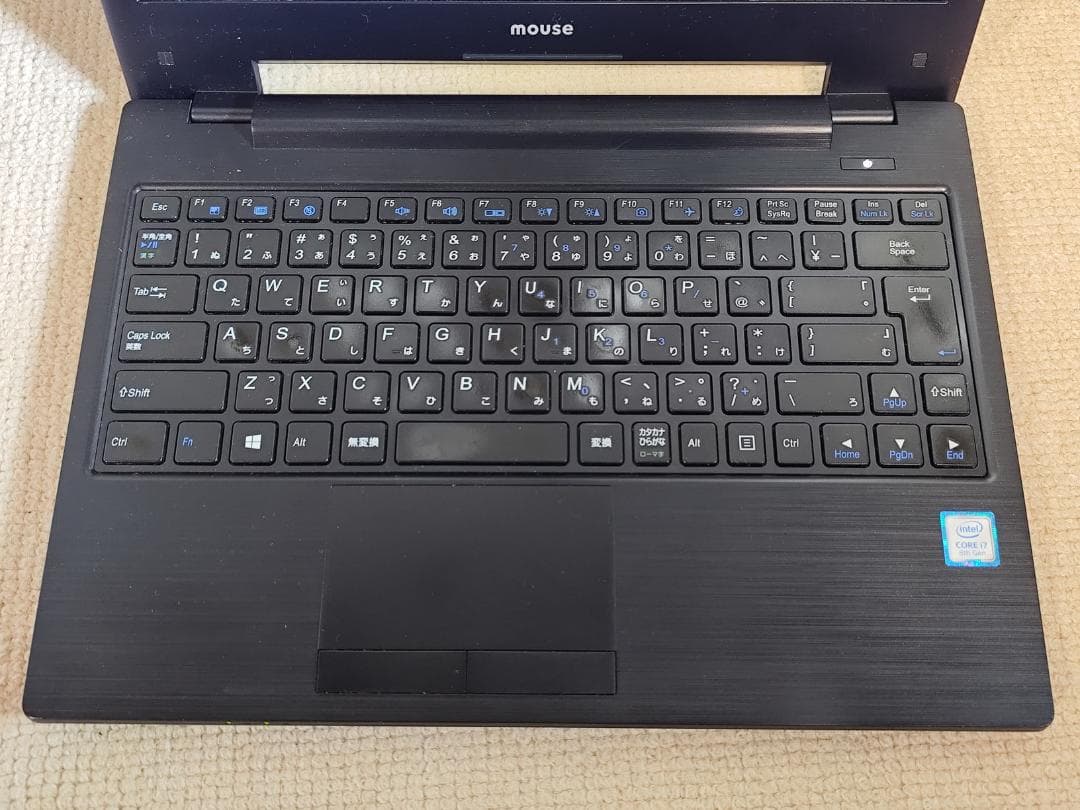 マウス MPro-NB391H 第8世代CPU SSDHDD同時搭載