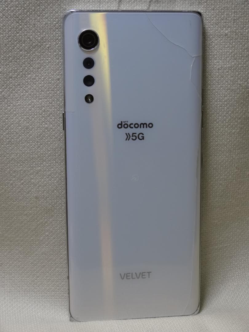 訳有り★docomo LG VELVET L-52A 128GB Simフリー