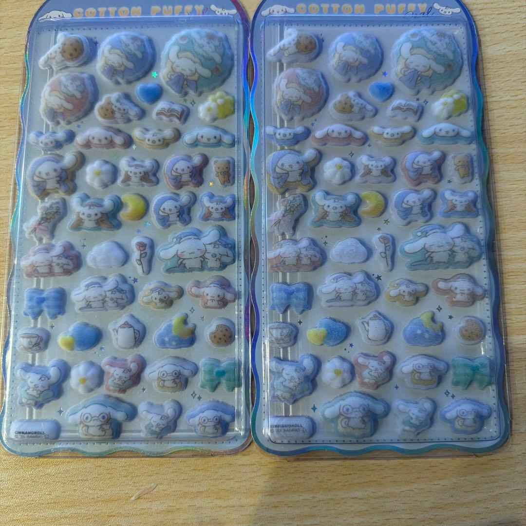 国内正規品！サンリオパフィーシールセット 7シート