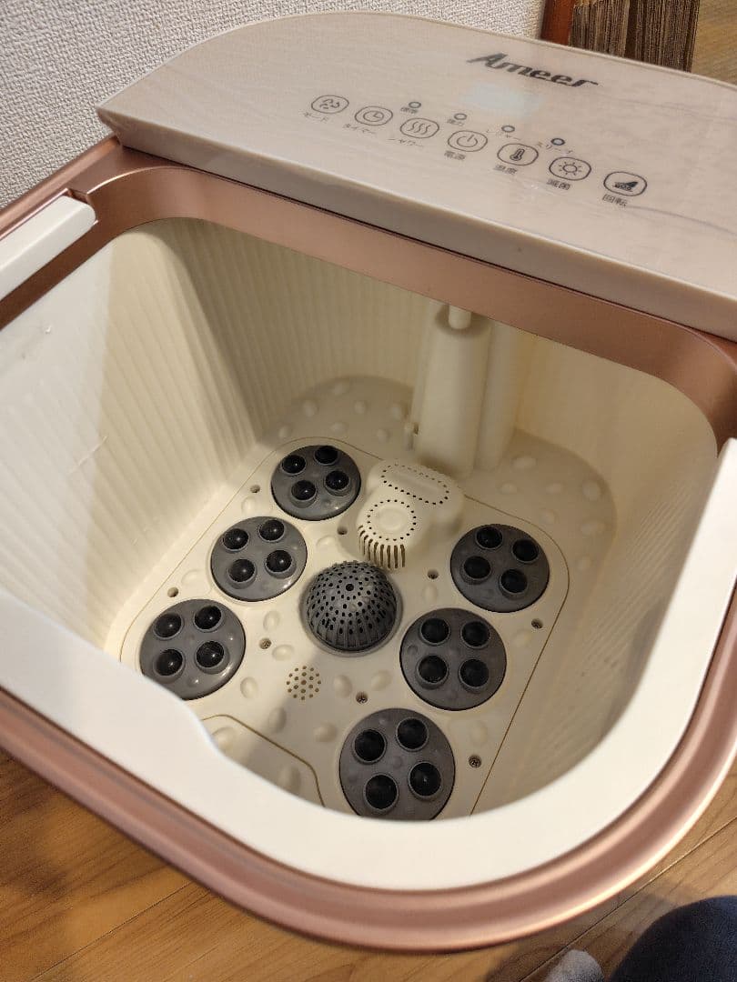 【週末Sale!】足湯器 足湯 フットバス 温度調節・保温機能 タイマー機能