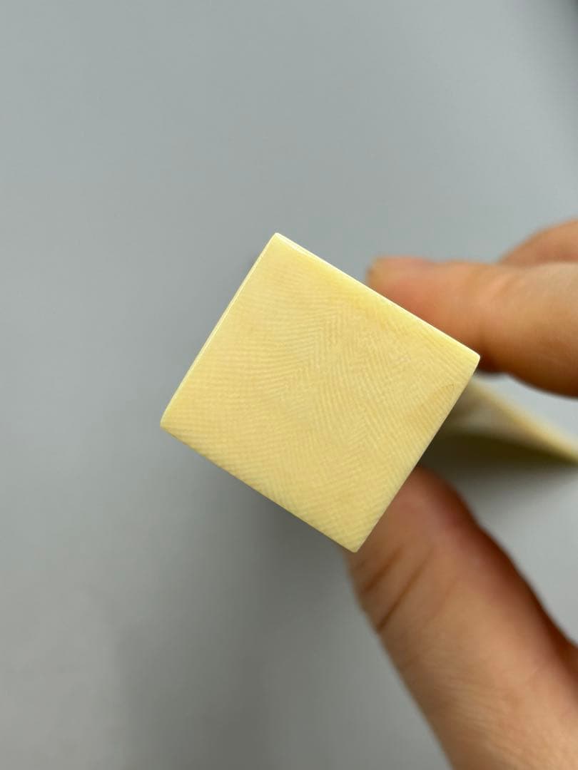255ヴィンテージ　 天然素材　三味線バチ　重さ約122g