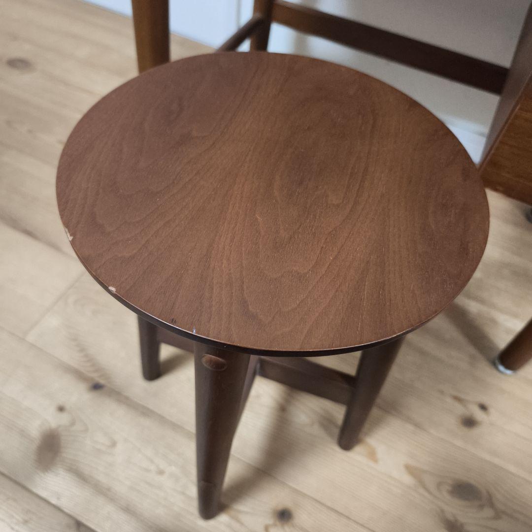 emo エモ ドレッサー 鏡台 スツール 丸椅子 一人暮らし 化粧台 コンパクト