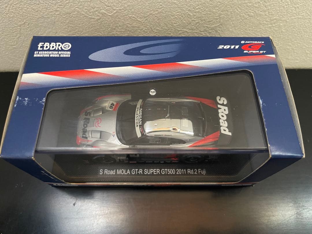 ミニカー EBBRO SUPER GT 2011 S ROAD MOLA GT-R 46