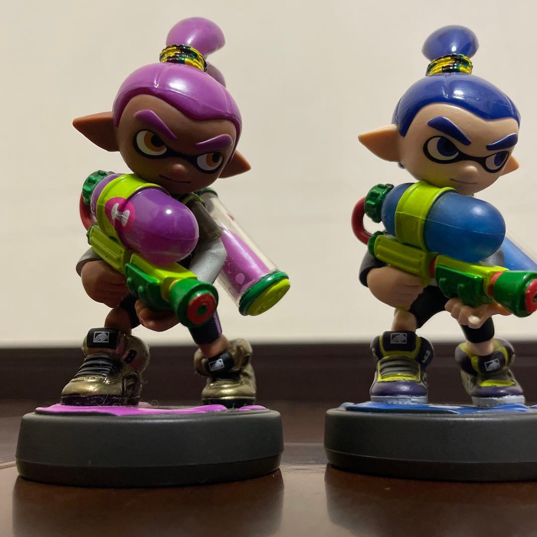 amiiboスプラトゥーン フィギュア 9体セット