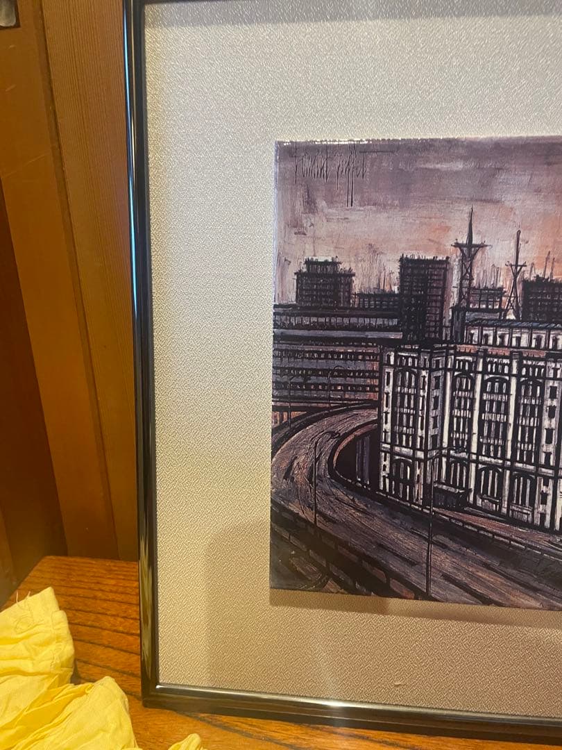 ベルナール・ブュッフェ　陶版　Bernard Buffet 箱あり