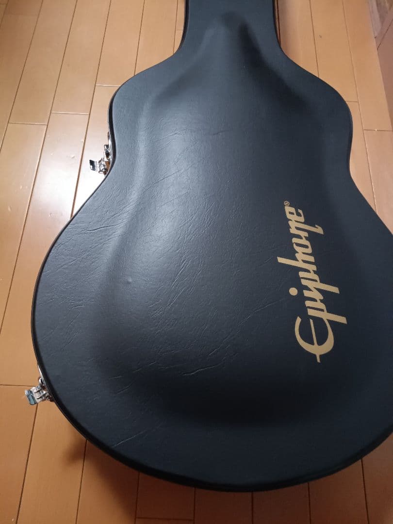 Epiphone EmperorII ジョーパス フルアコ 純正ハードケース付
