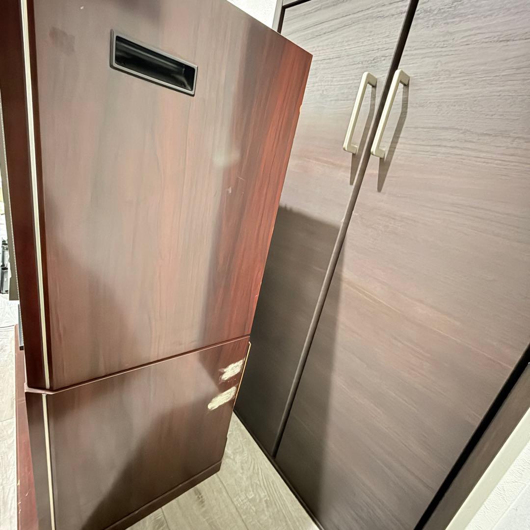 【激レア2/2・専用台】ナショナル家具調テレビ専用テレビ台（TH21用）