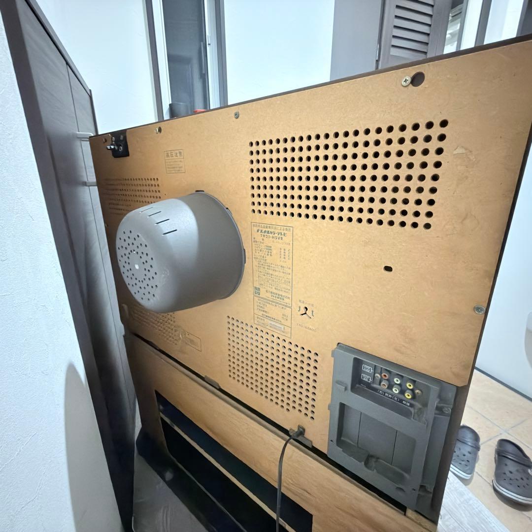 【激レア2/2・専用台】ナショナル家具調テレビ専用テレビ台（TH21用）