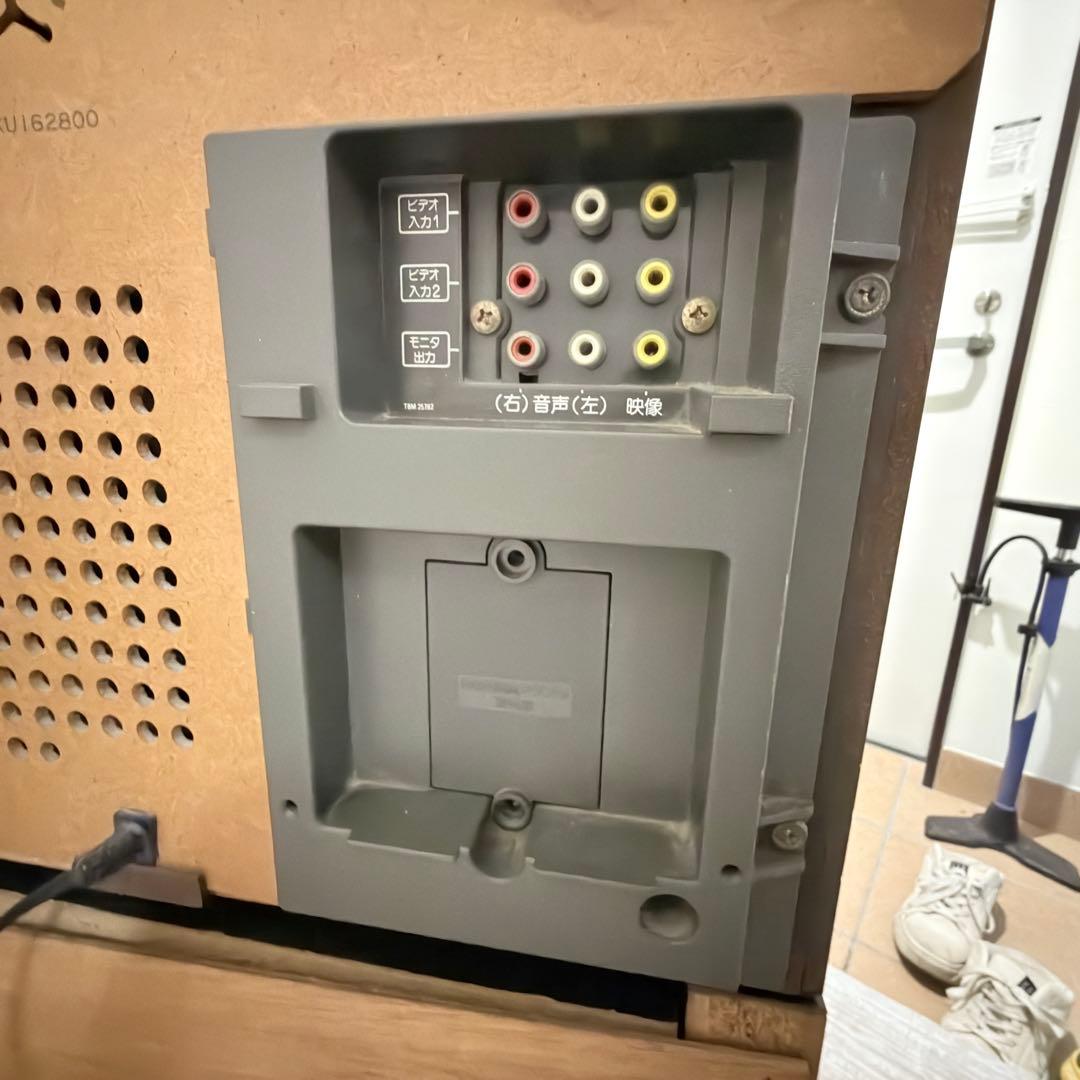 【激レア2/2・専用台】ナショナル家具調テレビ専用テレビ台（TH21用）