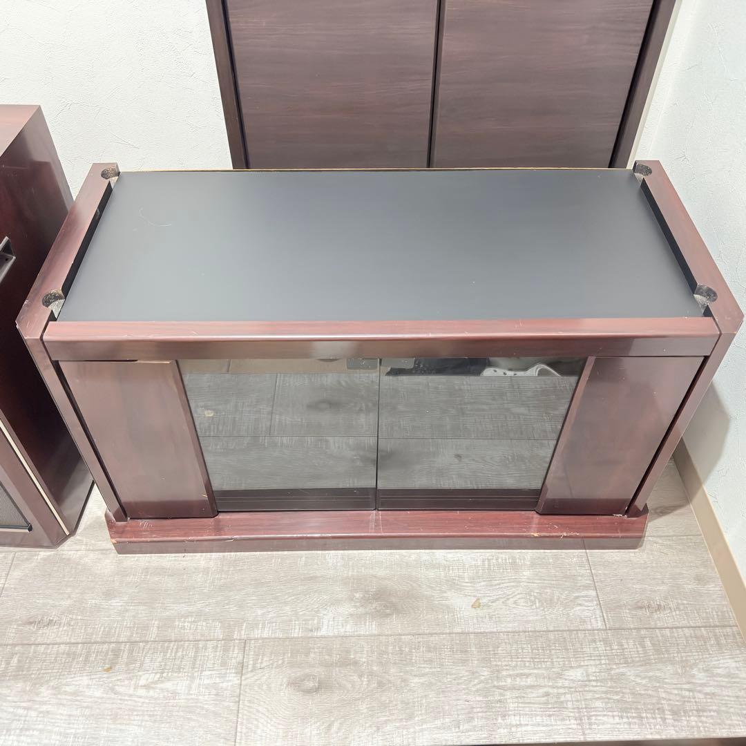 【激レア2/2・専用台】ナショナル家具調テレビ専用テレビ台（TH21用）