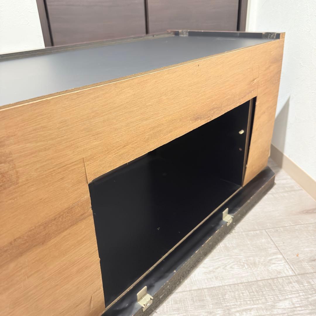 【激レア2/2・専用台】ナショナル家具調テレビ専用テレビ台（TH21用）