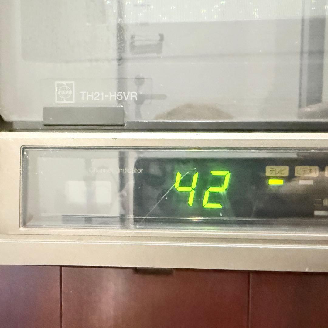 【激レア2/2・専用台】ナショナル家具調テレビ専用テレビ台（TH21用）