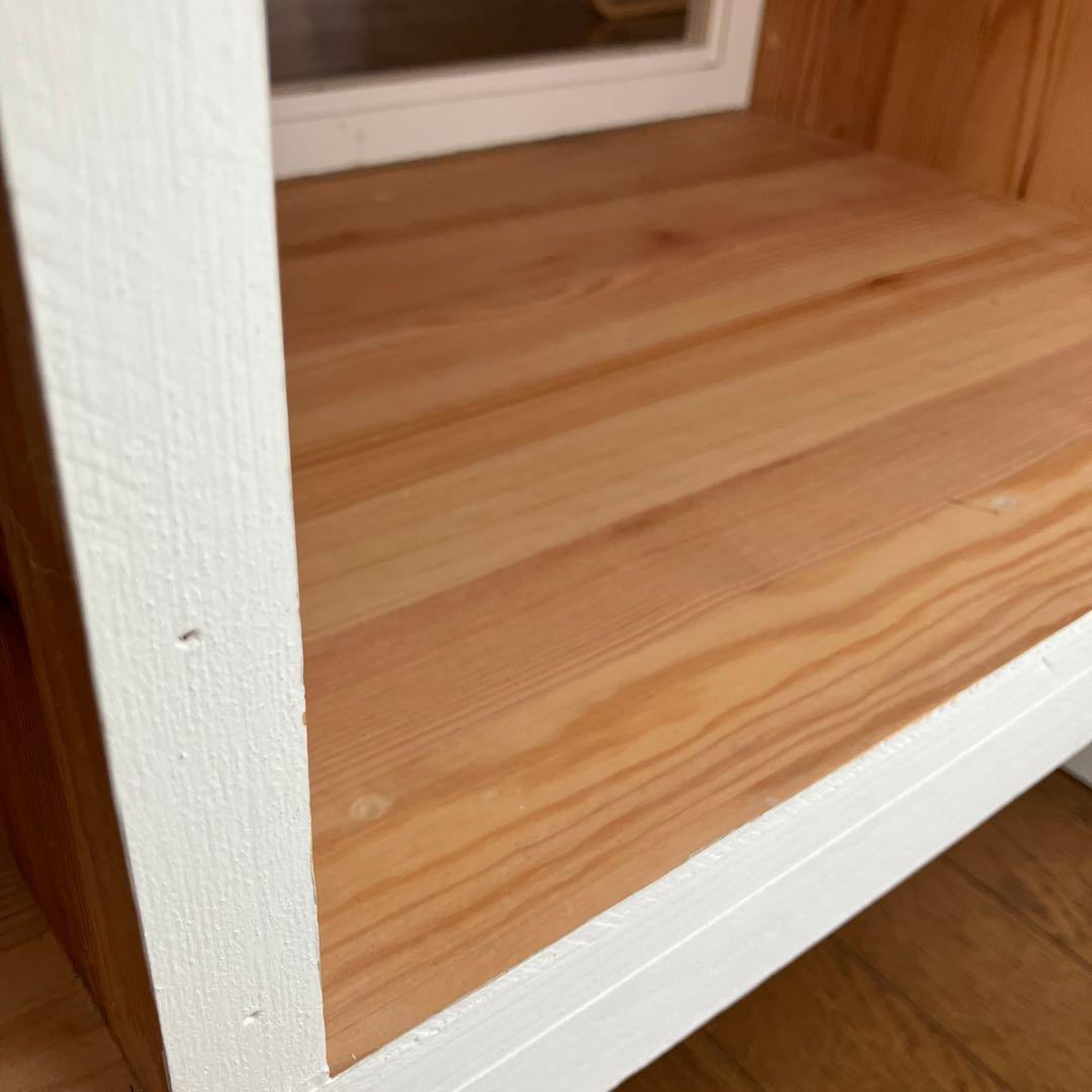 木製テレビボード 扉付き