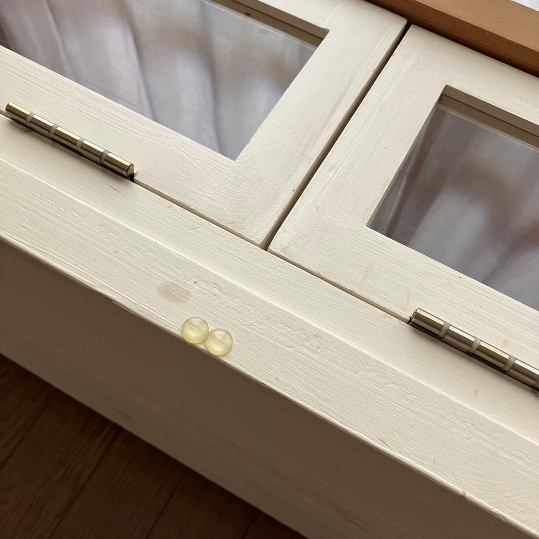 木製テレビボード 扉付き