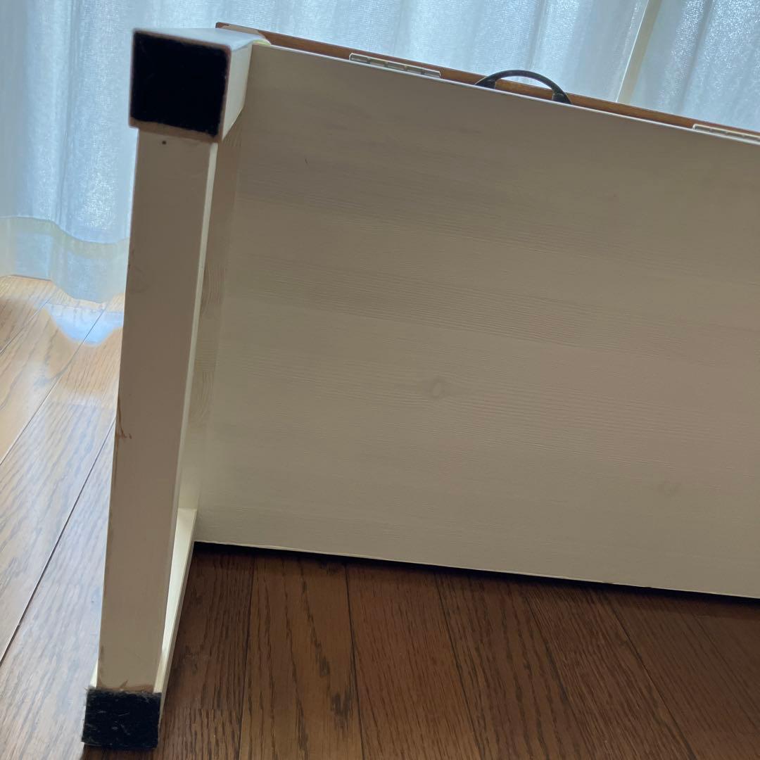 木製テレビボード 扉付き