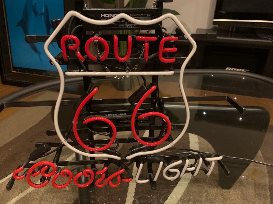 ルート66 カスタムネオサイン　未使用 ROUTE66
