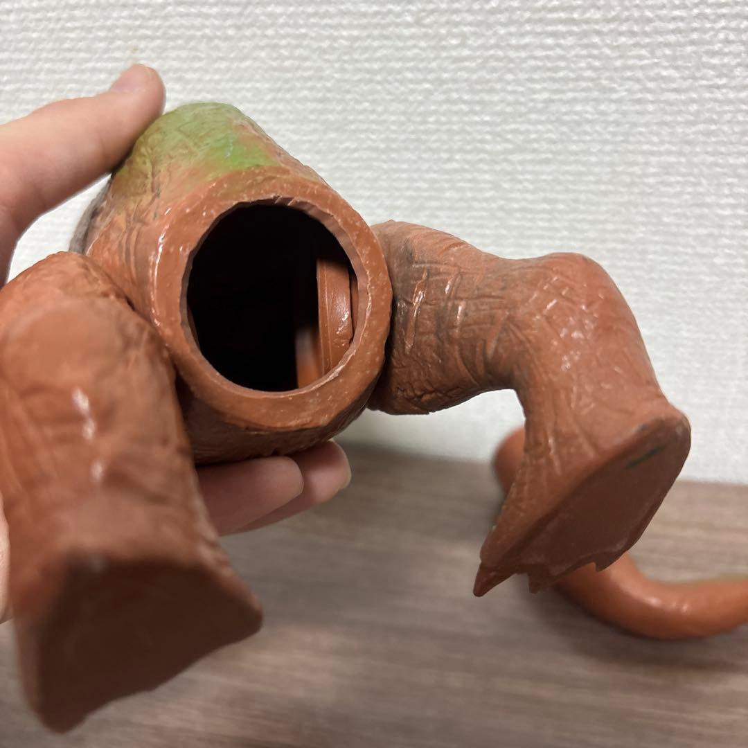 ソフビ　恐竜　ティラノサウルス　イグアノドン　ポリ人形　マルシン　パチソフビ