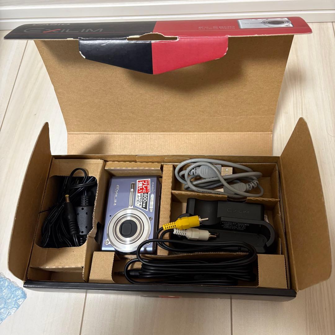 超美品！CASIO EXILIM EX-S600 デジタルカメラ　コンパクト