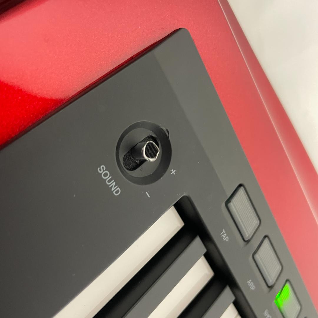 KORG RK-100S ショルダーキーボード レッド