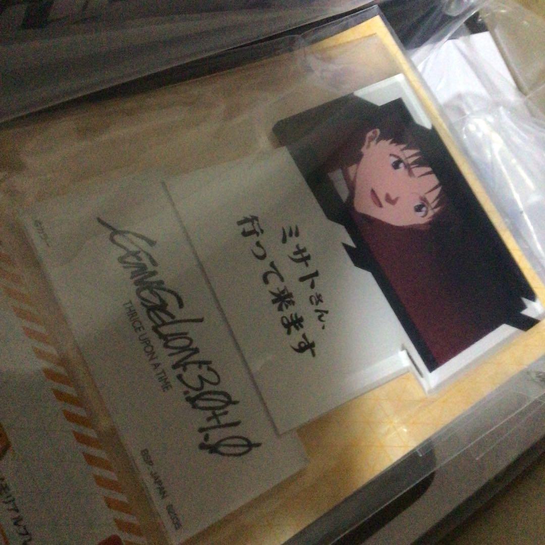 エヴァンゲリオン一番くじ2点セット B賞碇シンジ Ｃ賞綾波レイ+オマケ4個