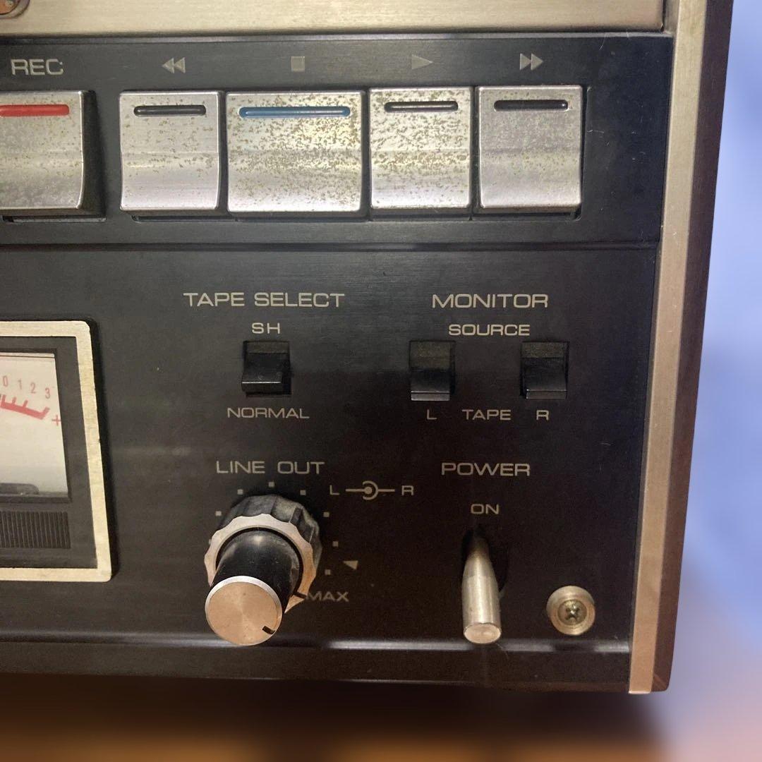 Victor TD-553 3ヘッドオーディオ機器　通電のみ確認