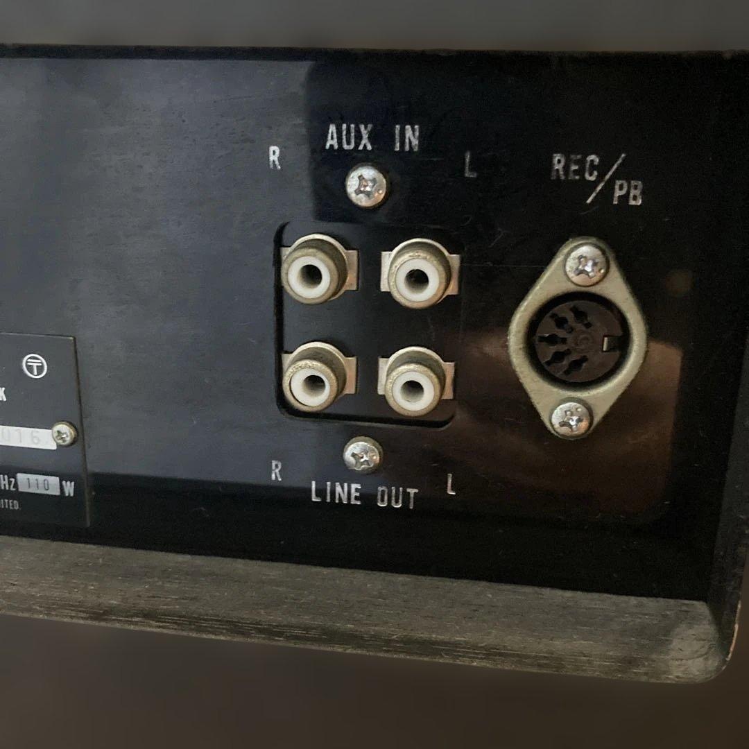 Victor TD-553 3ヘッドオーディオ機器　通電のみ確認