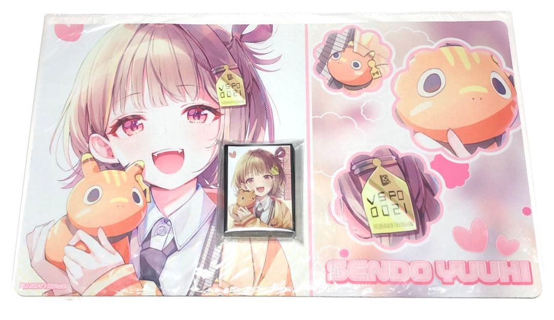 ぶいすぽっ！ 千燈ゆうひ スリーブ プレイマット セット Vtuber tt