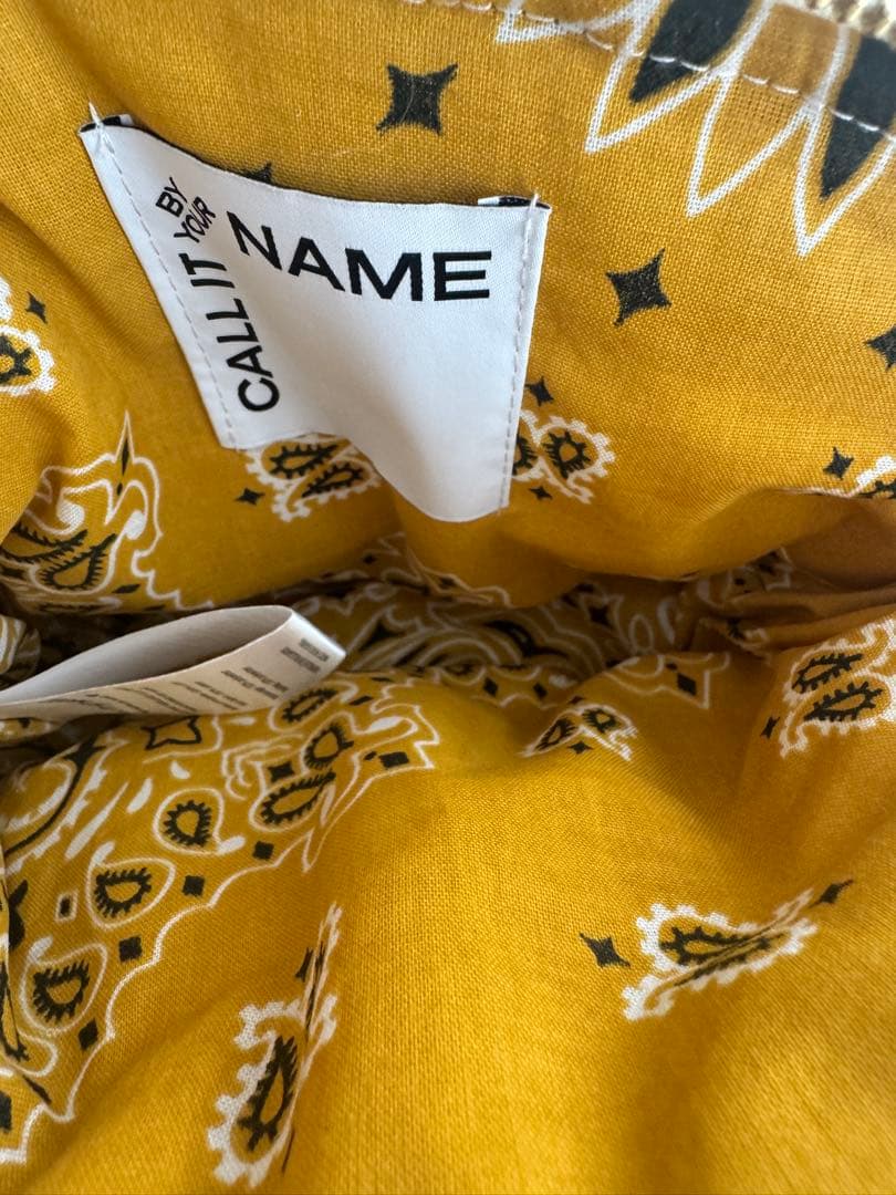 CALL IT BY NAME ポーチ