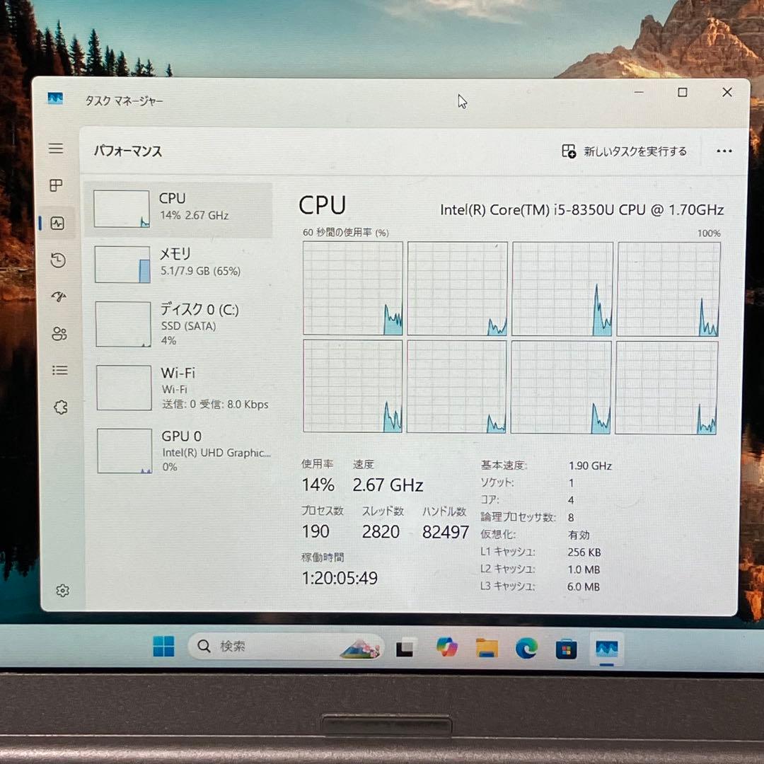軽量 コンパクト Windows11正式対応 Let's note No.2
