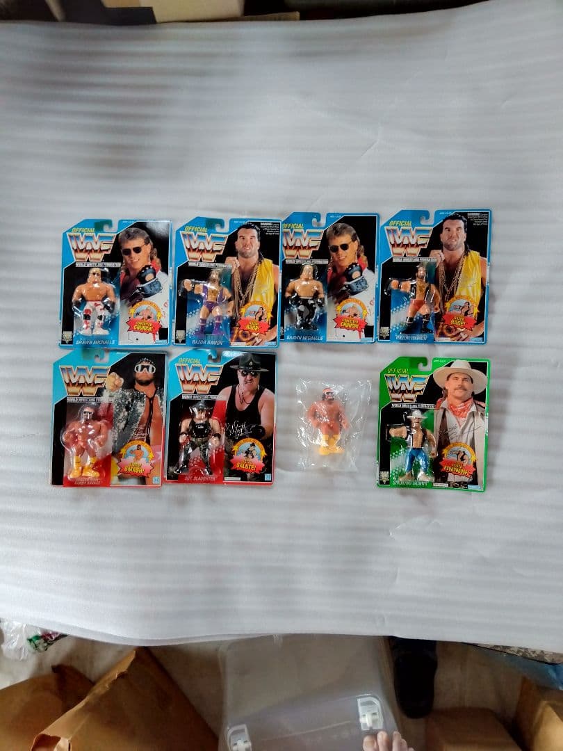 ハズブロ　WWF 　フィギュア 94個セット 未開封新品同様　奇跡の完全セット！