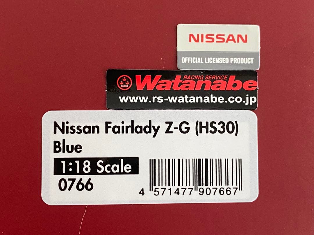 IGNITION MODEL 1/18 日産 フェアレディ 240ZG Blue