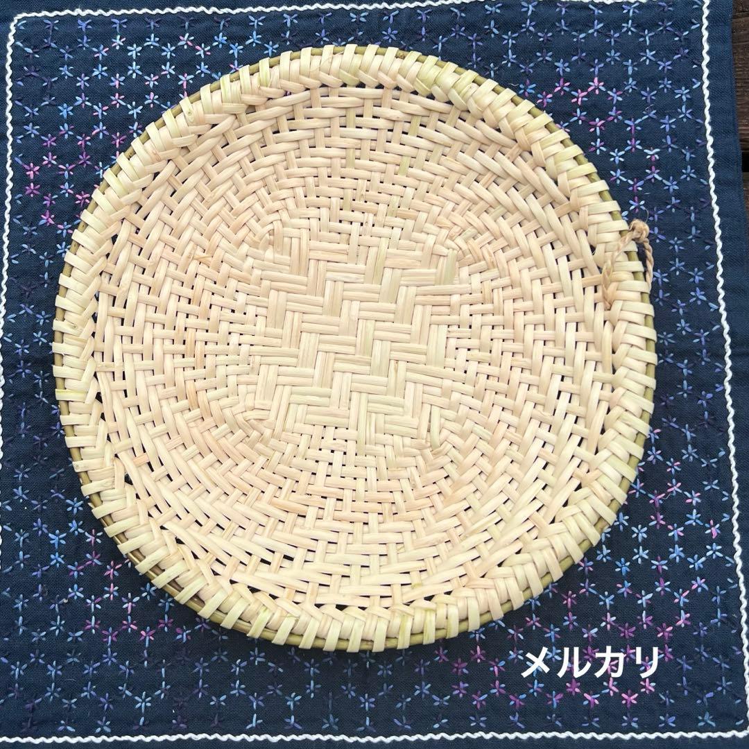 マタタビザル　蕎麦ザル　新作　編み立て　奥会津　伝統工芸品