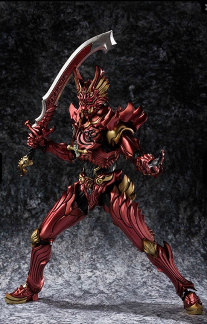 魔戒可動 炎刃騎士 ゼン 「牙狼＜GARO＞～闇を照らす者～」 魂ウェブ商店限定