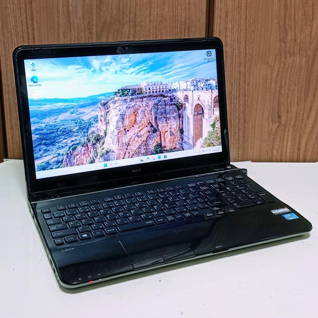 NEC LaVie Corei7 メモリ18GB SSD256GB Webカメラ