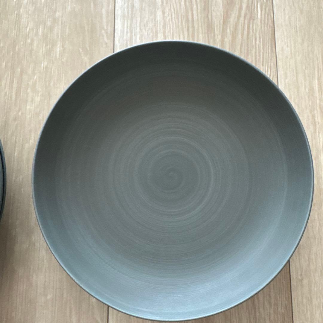 ダークグレー お皿 5個セット+ とうしょう窯 SHIBUKI 2セット