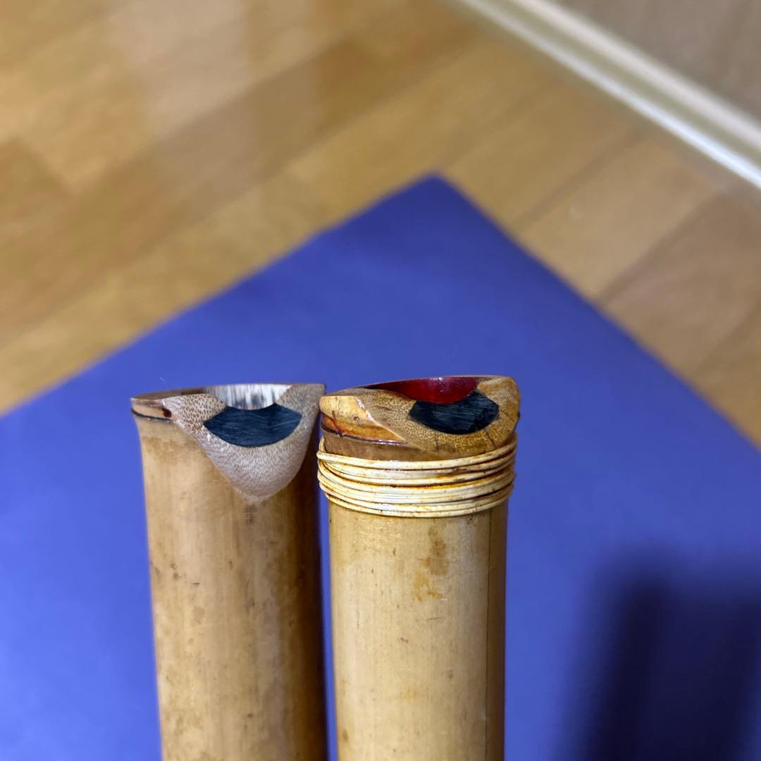 尺八本体 2本セット 竹製