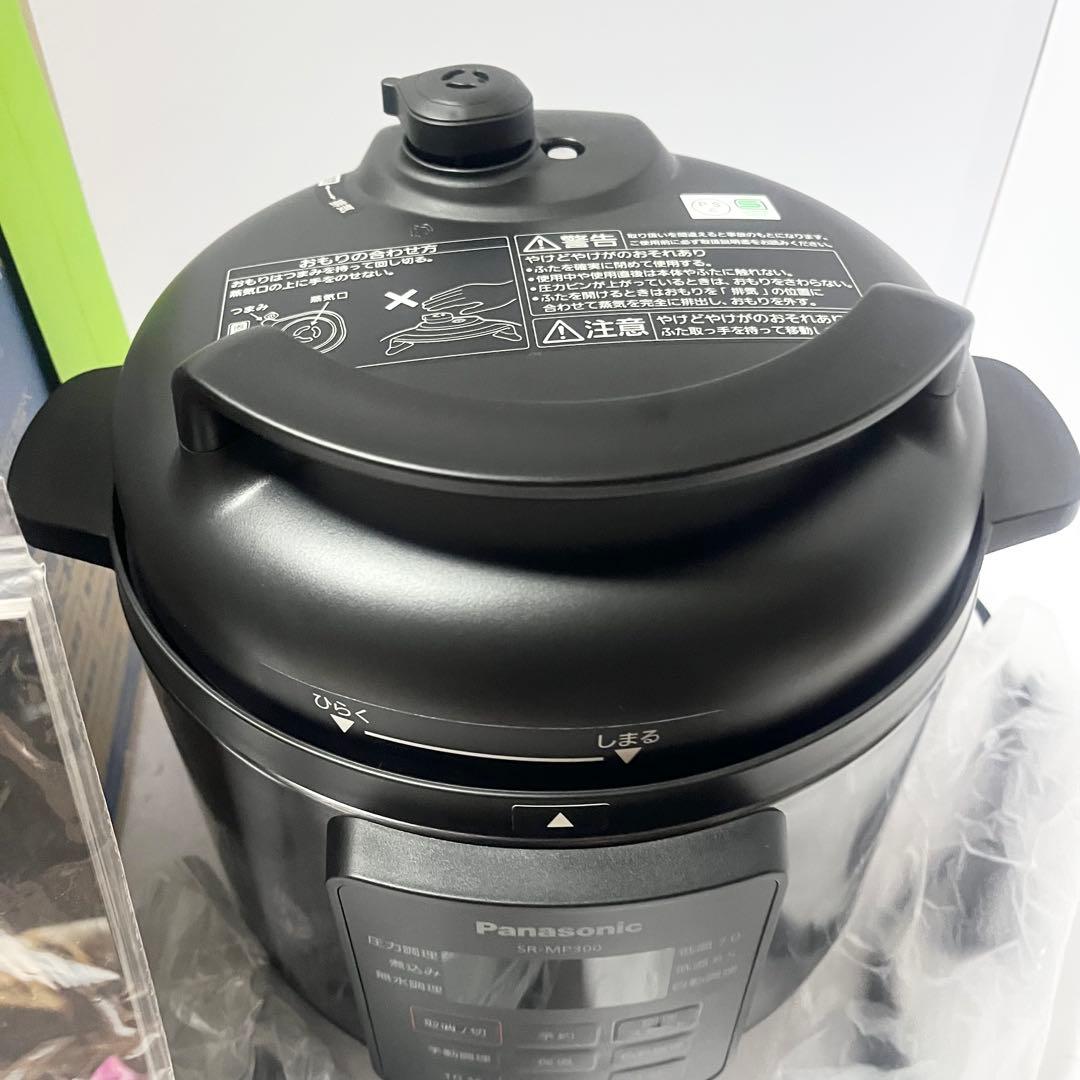 新品 未使用 Panasonic SR-MP300-K 電気圧力なべ 2.0L