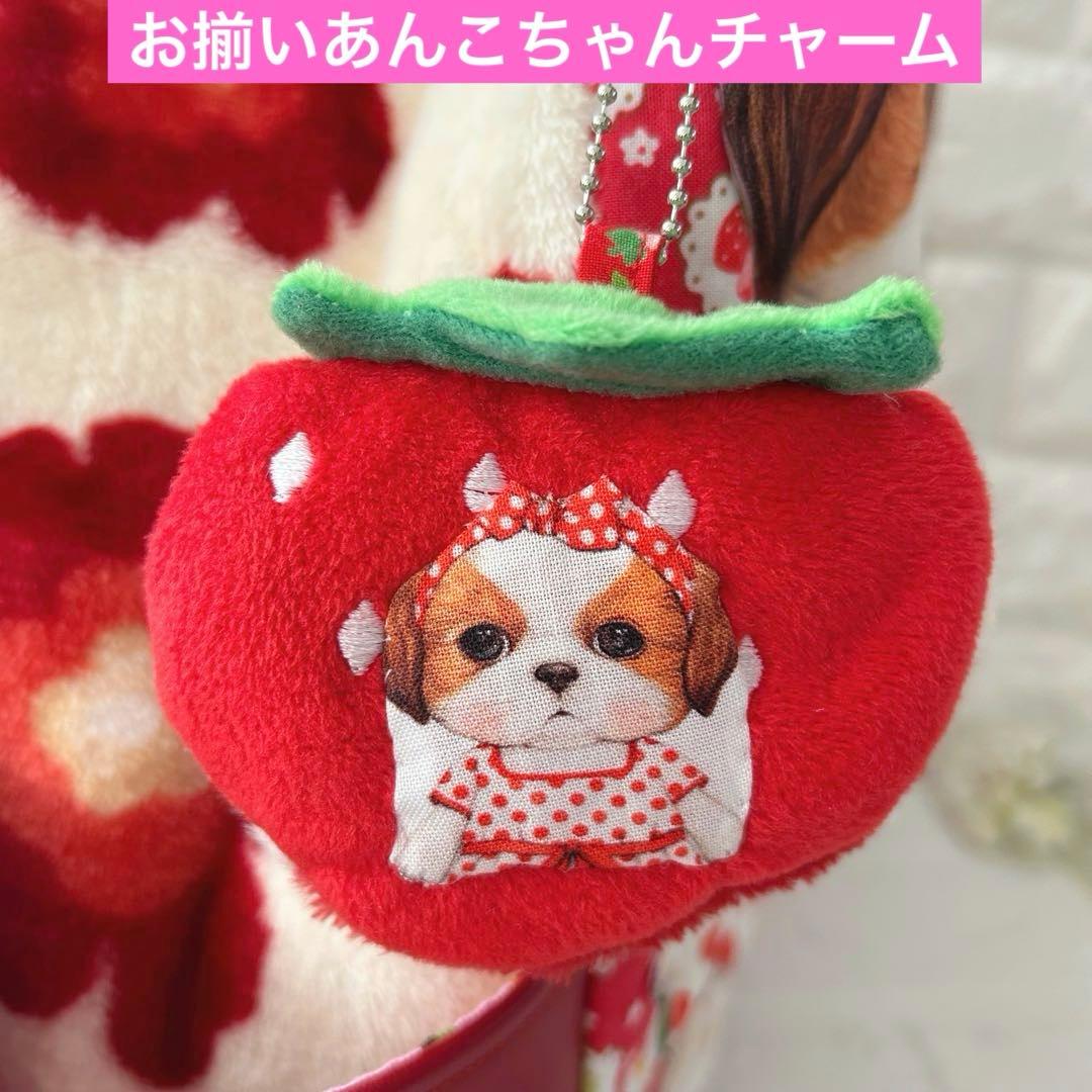 フェイクレザー＆ボア　新柄超BIGあんこちゃん　コヤンイサムチョン　トートバッグ