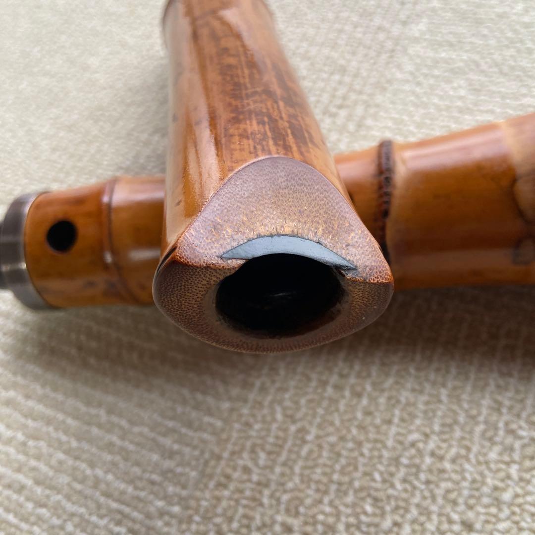 183尺八 一尺三寸管　銘　勇匠三印