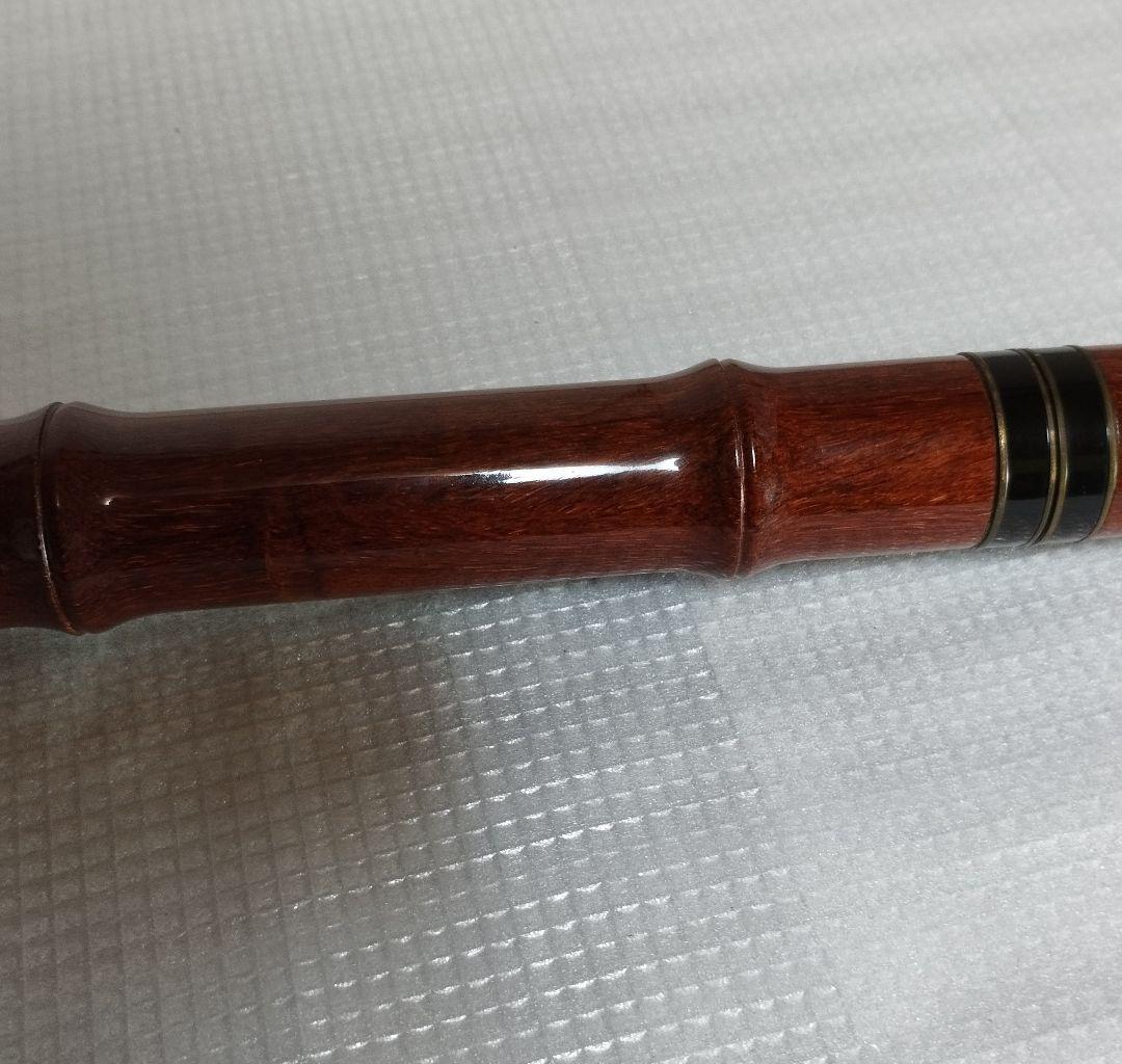 尺八 紅紫檀 　　薫風　和楽器　木製　YW58