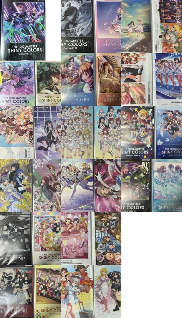 アイマスシリーズ クリアポスター クリアファイル等