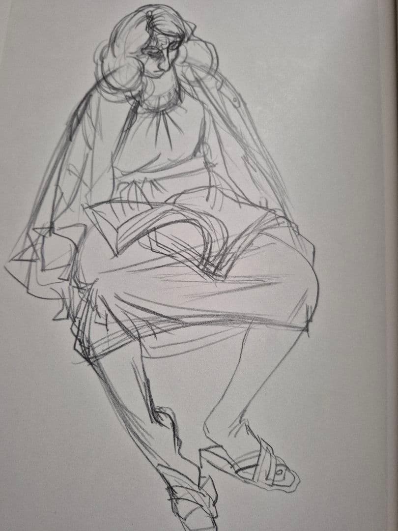 佐藤忠良　自選素描集　アトリエの中から　旅の走り描き　現代美術社