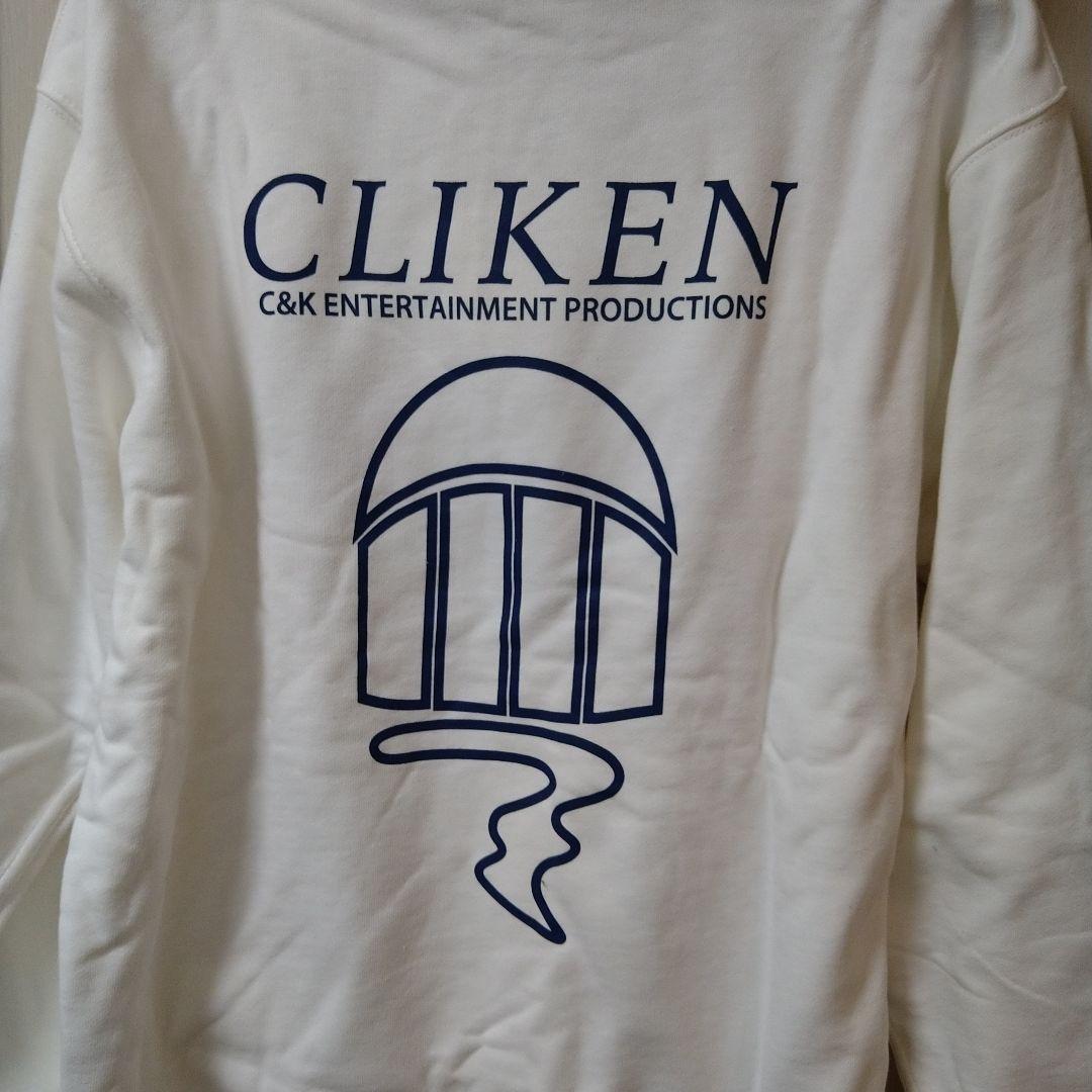 週末限定値下げ!C&K CLIKEN フード付きパーカー ホワイト