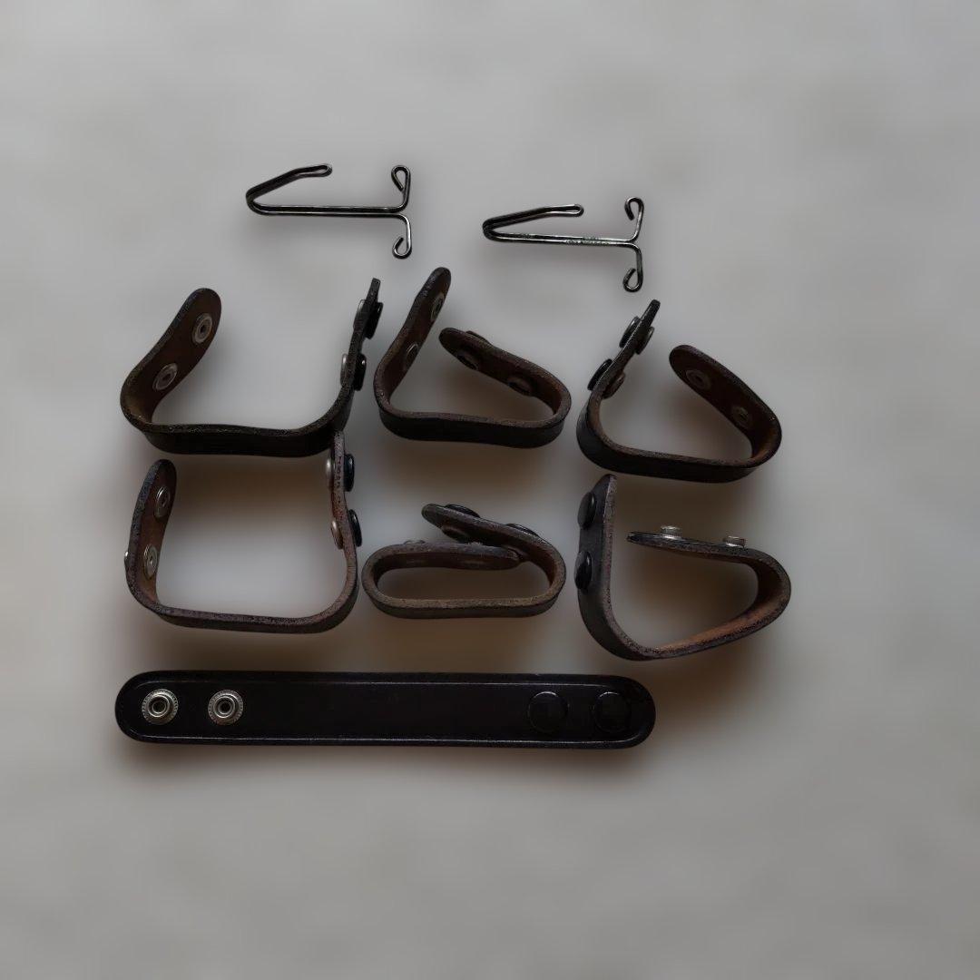 本革 帯革留 帯革金具