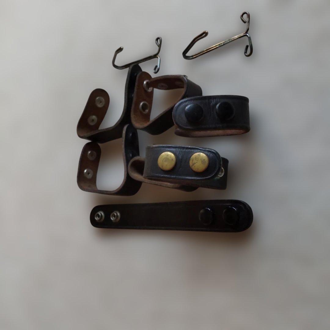 本革 帯革留 帯革金具