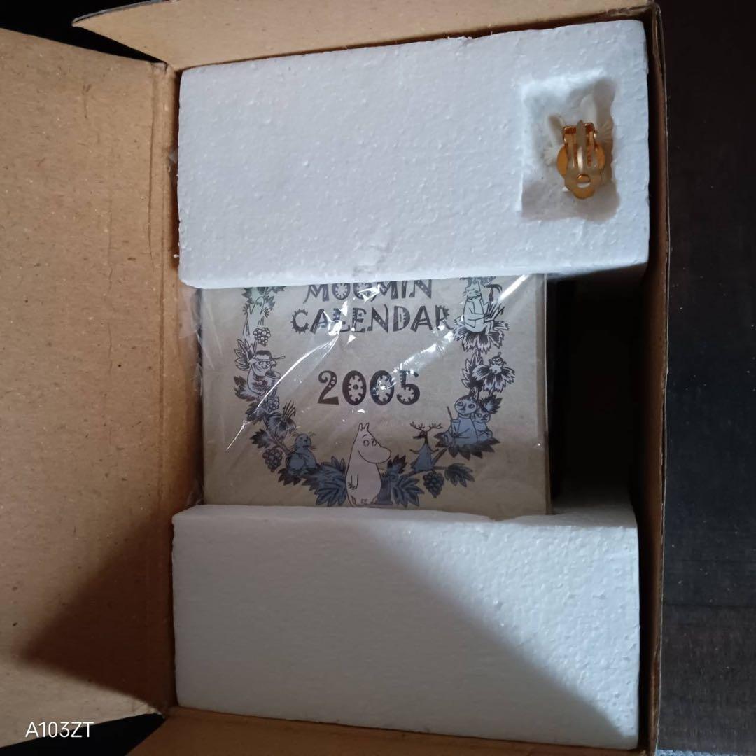 【希少・レトロ】ムーミン原作フィギュア・2005年カレンダー