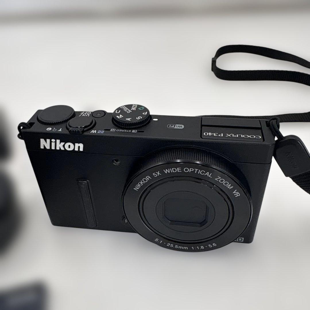 美品　Nikon COOLPIX P340 コンパクトデジタルカメラ