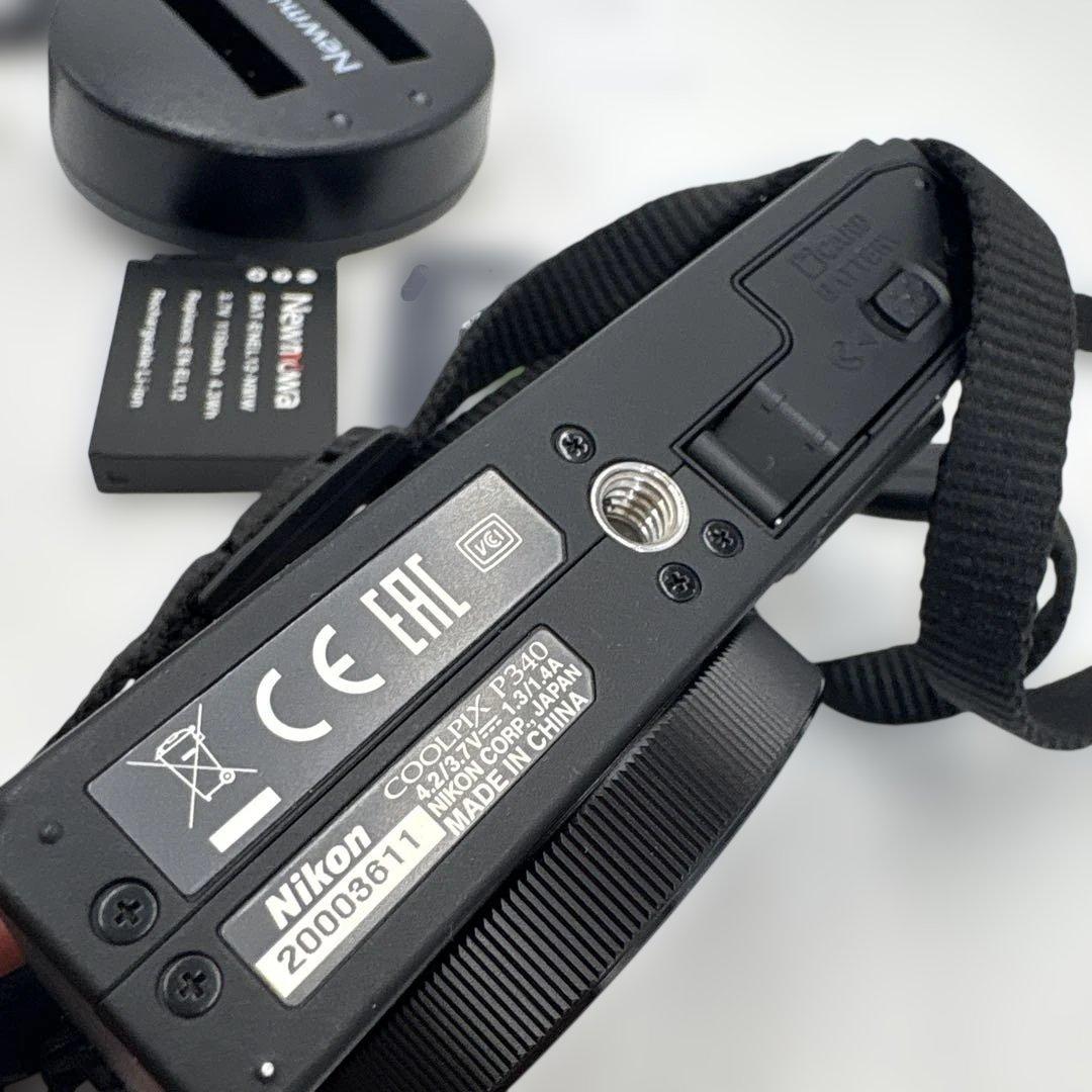 美品　Nikon COOLPIX P340 コンパクトデジタルカメラ