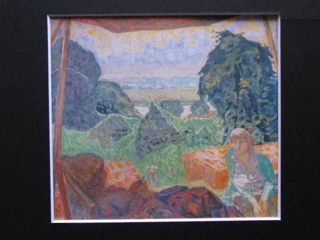 ピエール・ボナール、ノルマンディーの夏、希少な額装用画集より、新品高級額装付